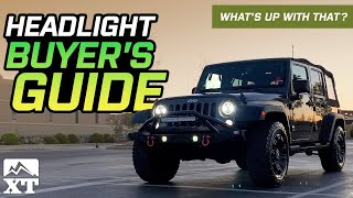 Which Headlight is Right for Your Jeep Wrangler?