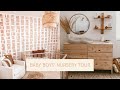 baby boy's nursery tour | neutral + boho