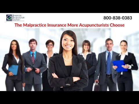 Acupuncture Malpractice Insurance American Acupuncture Council Claims Service