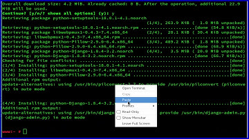 How To install Django framework on OpenSUSE Leap 42.2