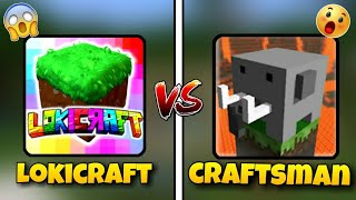 Lokicraft Vs Craftsman 😱 screenshot 2