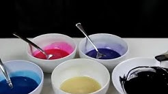 Cara Membuat Glasir Pelangi/ Aneka Warna Untuk Toping Donat Dan lain lain - Durasi: 1.12. 