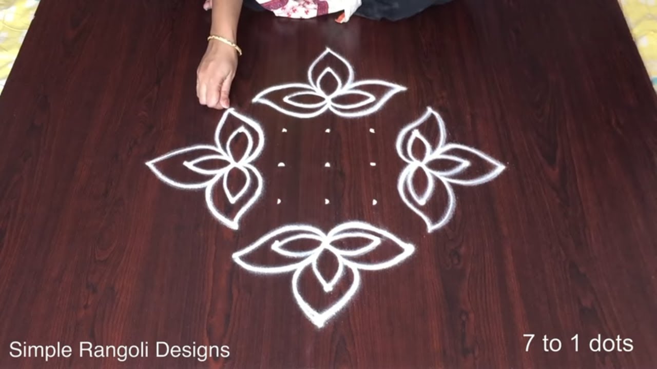 Modern Unique Rangoli Designs