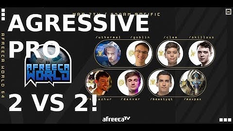 Starcraft 2 - 2v2 - (TP)uThermalGoblin vs (TP)ClemSKillous