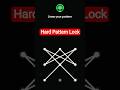 Hard Pattern Lock #shorts #pattern #patternlock #viral #trending #ytshorts