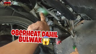 bumobulwak ang coolant sa reserve dahilan ng overheat click125