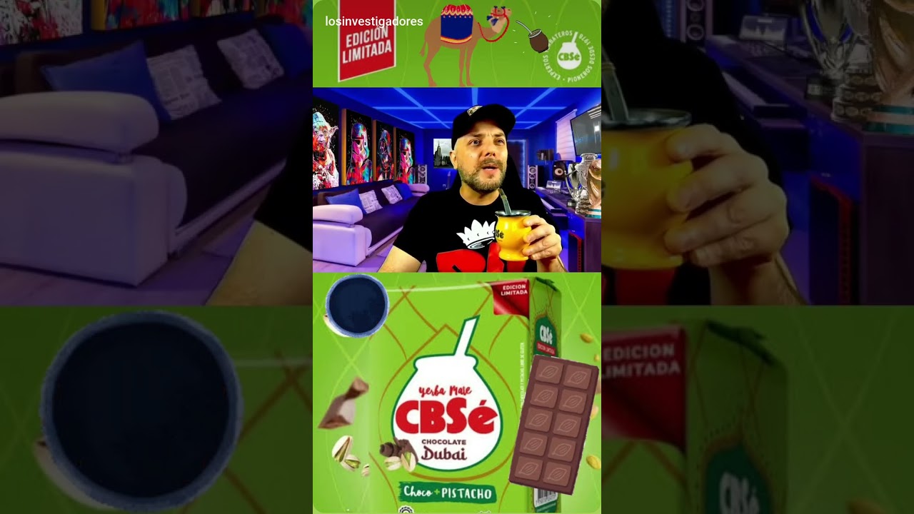 Yerba mate con chocolate Dubai