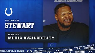 May 14, 2024 | Grover Stewart Media Availability by Indianapolis Colts 746 views 16 hours ago 3 minutes, 59 seconds