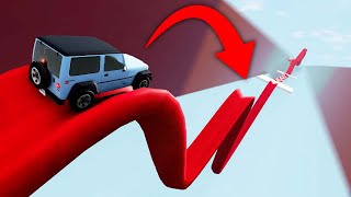 DRIVING ON THE ULTIMATE OBSTACLE COURSE! (BeamNG Drive)
