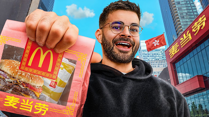 I Ate Every Fast Foods in Hong Kong