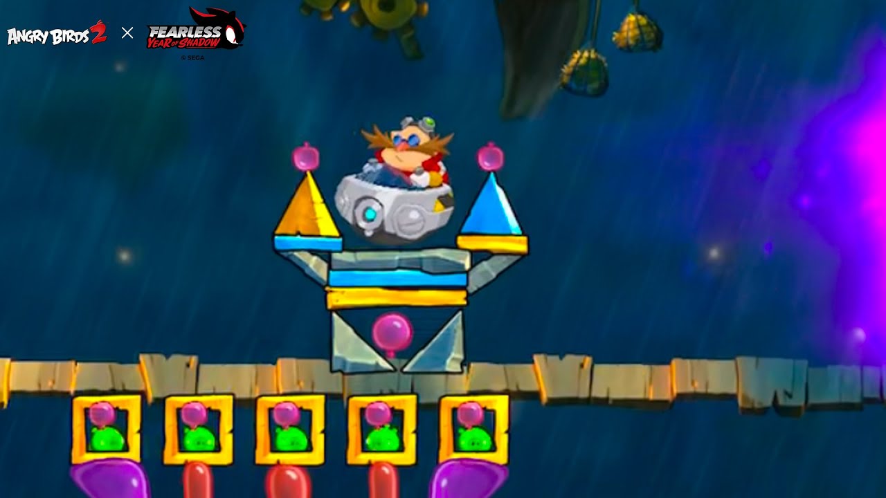 Defeat Dr. Eggman - Angry Birds 2 Daily Challenge Gameplay 14/Dec/2024