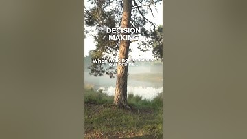 The secret behind how our brains make decisions #shorts