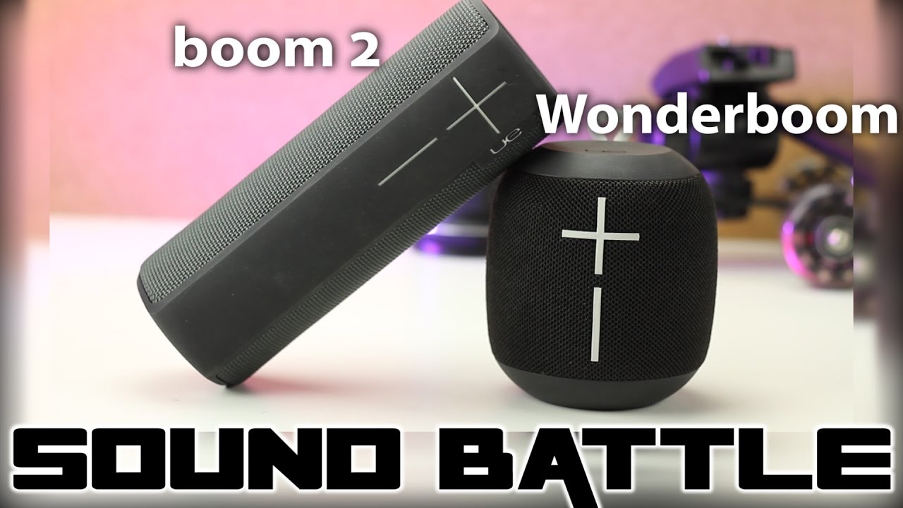 SoundBattle: UE Wonderboom vs Boom 2 .The real sound comparison