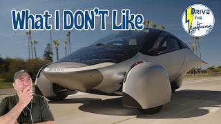 Aptera Solar Electric Vehicle - What I DON'T like.