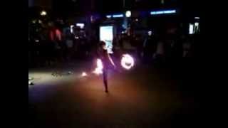 Fire Show in the capital of Moldova - Chisinau, 01.06.2014 (3 Video)