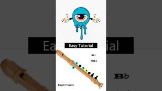 Greenery   Recorder Tutorial Easy Tutorial #Shorts