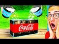 Reacting To THE BIGGEST MENTOS vs. COKE EXPERIMENT Challenge! (Satisfying Video)