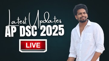 Ap DSC 2025 Live Updates | Ap Dsc certificates Verification Check List Details | Ap Dsc 2025