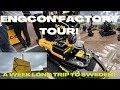 Engcon sweden factory tour sweden construction expo and so much more