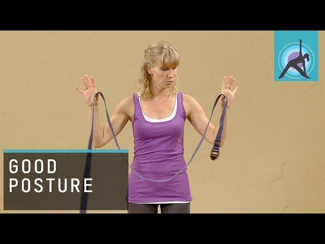 Using a Yoga Strap for a Good Posture 