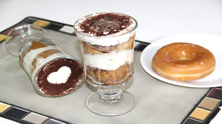 Easiest Doughnut Tiramisu Video Recipe by Bhavna
