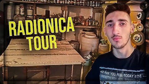 Moja radionica i garaža tour 2022 !