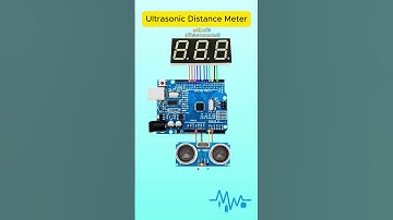 Measure Distance in Real-Time | Arduino + 7-Segment #shorts #distance #arduino