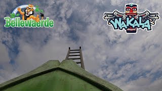 4K | MISSING TRACK Roller Coaster POV - Wakala at Bellewaerde Park