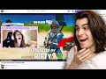 So I Stream Sniped my Girlfriend on Fortnite... (TRIGGERED)