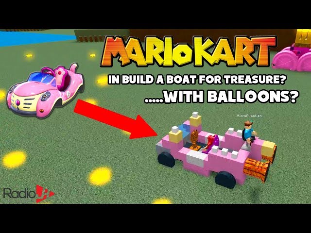 Roblox Build A Boat For Treasure Mariokart Fail Audrey Chad - radiojh audrey gamer chad in roblox fart attack youtube
