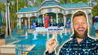 Riding the CRAZIEST Roller Coasters at Six Flags Over Georgia!!