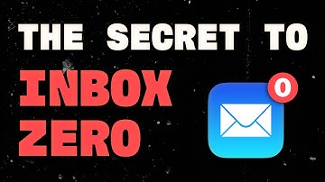 The Secret To Inbox Zero and Conquering Your Email