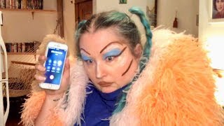 Calling my family & telling them secrets then hanging up