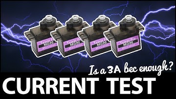 4 RC Servos - How Much Current???