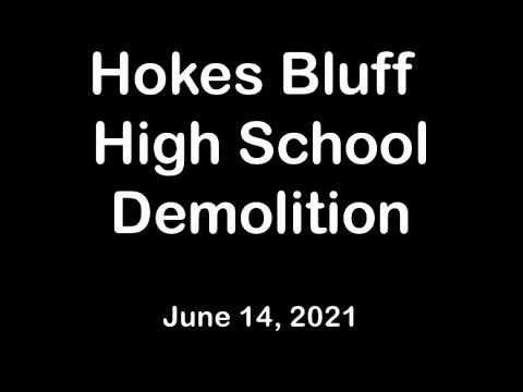 Hokes Bluff High School Demolition