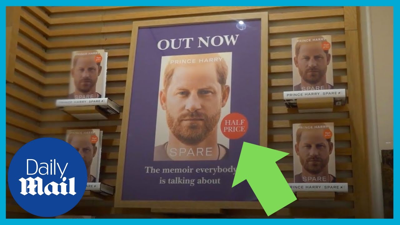 Prince Harry book ‘Spare’ slashed to half price already