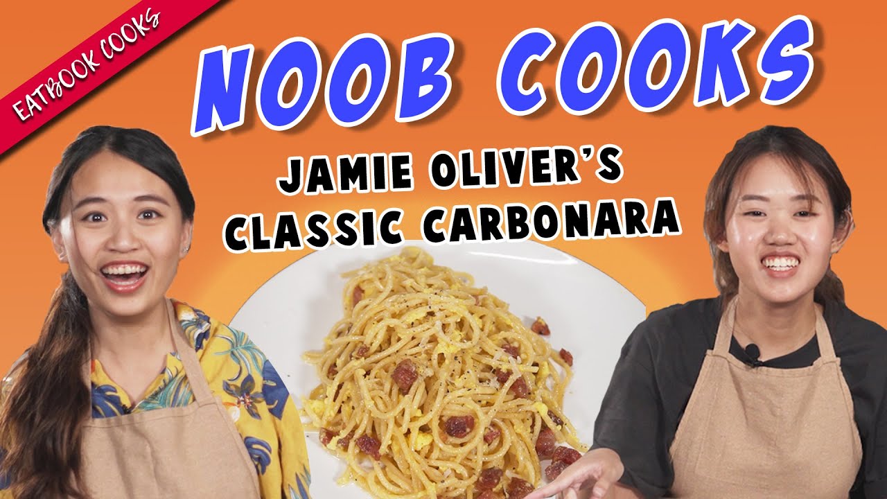 Noob Cooks Tries Cooking Classic Carbonara   Noob Cooks   EP 1