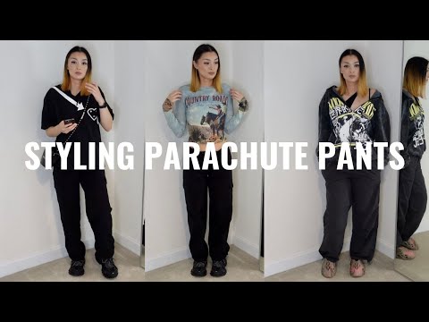 STYLING DIFFERENT PARACHUTE PANTS - YouTube