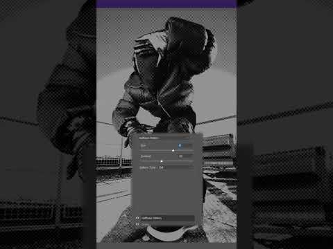 ЭФФЕКТ HALFTONE ЗА 30 СЕКУНД / ССЫЛКА В КОМЕНТАХ / ТУТОРИАЛ ПО ФОТОШОПУ / ФОТОШОП ЗА 30 СЕКУНД