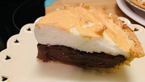 How To Make Chocolate Meringue Pie (EASY RECIPE )