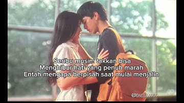 Suara Hati Seorang Kekasih ( Lirik) - AADC by Leya Princy & El Putra Sarira 