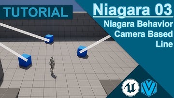 Drawing Lines 03 - Screen Space Line - Niagara Tutorial - 03