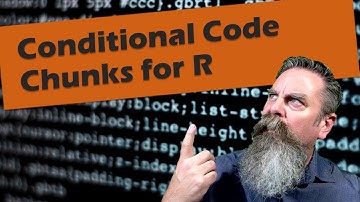 How to Make Code Chunks Conditional in R | Markdown | Quarto