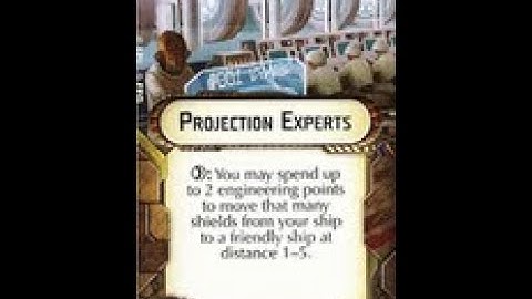 How-to use Support Team "Projection Experts" - Star Wars Armada Explained (SWAE)