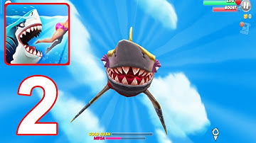 Hungry Shark World - Gameplay Walkthrough Part 2