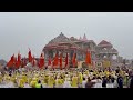 Ayodhya ram mandir  goosebumps performance by indra jimi of pune at shree ram janmbhumi
