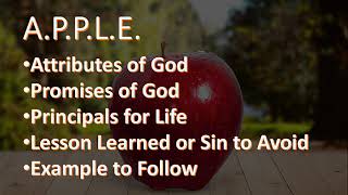 How to Study the Bible Session 3  Bible Study Methods Part 2