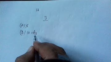 IIT JAM 2016 MATH Q.NO. 29(MCQ) Groups  (Permutation, Alternating,Cycle and Order )