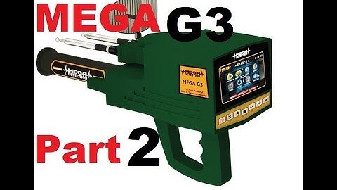 Mega G3 Gold Detector Device New version 2018 | Part 2
