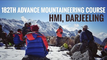 AMC 182 | HMI Darjeeling | Advance Mountaineering Course